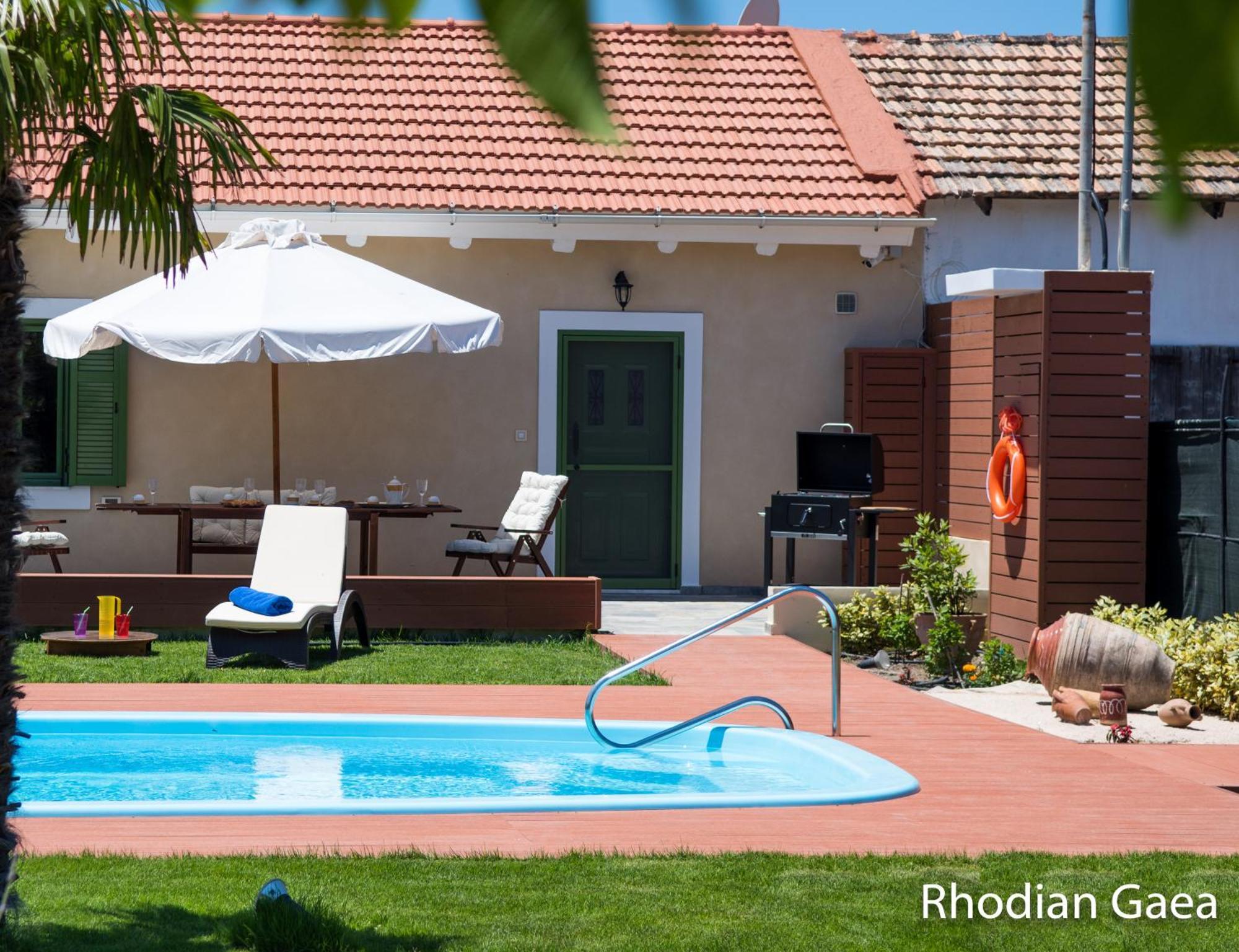 Rhodian Gaea Villa Θεολόγος Εξωτερικό φωτογραφία